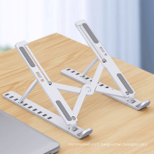 Laptop Mount Desk White Plastic Computer Monitor Stand Riser